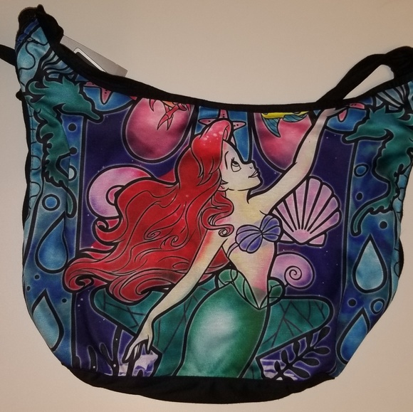 Loungefly Handbags - Little Mermaid Stained Glass Hobo Bag